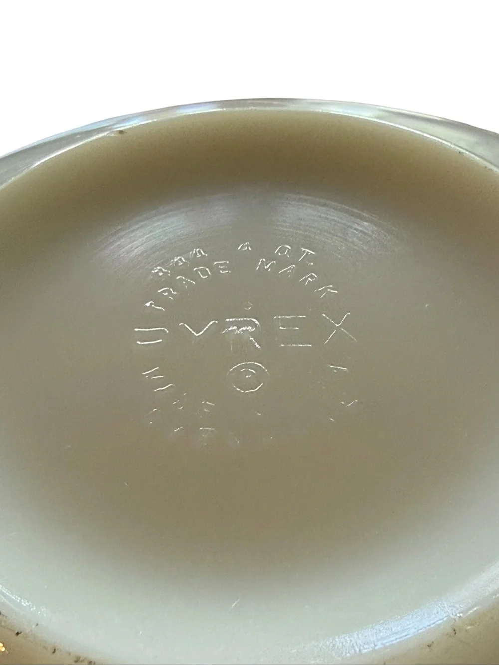 Pyrex smoke scratch